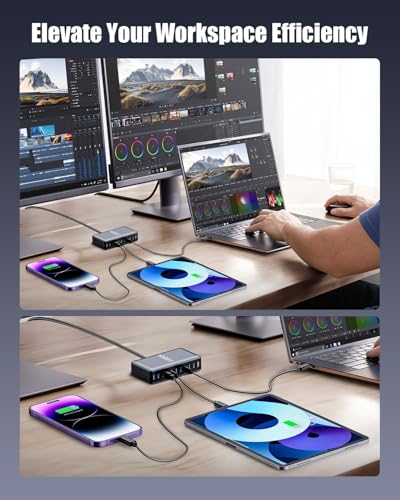 880W USB C Charger Block,10-Port USB C GaN Multiple | Charging & Power - Image 8