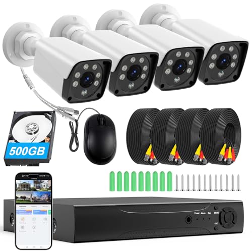 H.265+ Wired Security Camera DVR Kit System with AI | Smart Home - Image 2