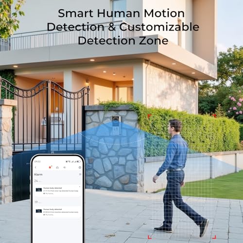 Wired Video Doorbell Intercom System with 7-Inch Monitor - Image 3