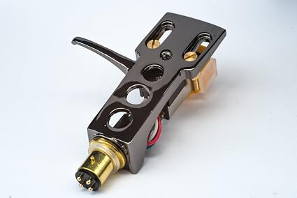 Titanium Plated Headshell, Mount with Cartridge and Stylus, Needle for Stanton T 50, T 52, T 55 USB, T 60, T 62, T 80, T 92, T92 USB, T 120, ST 100, ST 150