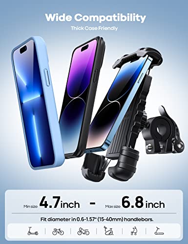 Lamicall Bike Phone Holder Motorcycle Mount - One-Ha | Phone Accessori - Image 4