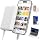 NEWQ Hard Drive for Phone & Computer: USB Flash Storage Device Photo Memory Stick for iPhone, iPad, MacBook Compatible with Apple iOS & Android Cellphone Backup Pictures, Videos, Etc (1, TB)