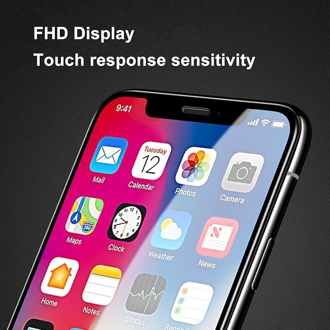 LL TRADER Screen Replacement for iPhone X 5.8‘’ LCD Display Touch Screen Digitiser with Repair Tool Kits Black Framework 2025new for USA
