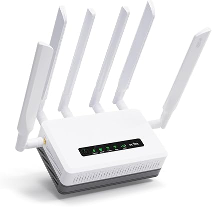 GL.iNet GL-XE3000 Puli AX 5G Router with Dual SIM and 6400mAh Battery