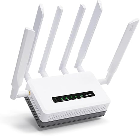 GL.iNet GL-XE3000 Puli AX 5G Router with Dual SIM and 6400mAh Battery