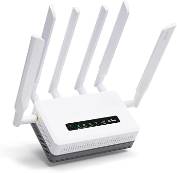 GL.iNet GL-XE3000 Puli AX 5G Router with Dual SIM and 6400mAh Battery