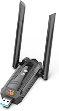 BE6500 Wi-Fi 7 USB WiFi Adapter for Desktop PC, Laptop, 6452Mbps Tri-Band Wireless Network Card,5dBi High Gain Antennas, USB 3.0 Driver-Free for Windows 11/10 only - Image 1