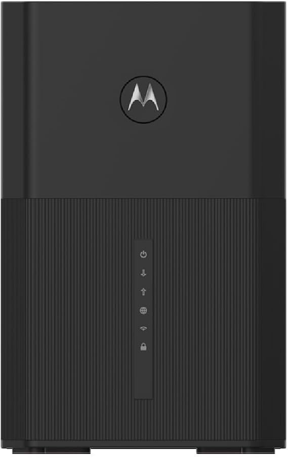 Motorola MG8725 WiFi 6 Router + Multi-Gig Cable Modem | 2-in-1 Device | Approved for Comcast Xfinity, Cox, Spectrum| Up to 6000 Mbps | DOCSIS 3.1 | AX6000