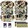 WOSODA 2 Pack Trail Cameras with Night Vision Motion Activated Waterproof,48MP Game Camera,1080P HD Trail Cam with SD Card for Wildlife Monitoring,Outdoor Scouting & Security(Non-WiFi)