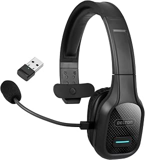 Delton 20X Wireless Computer Headset with USB Dongle - Image 1