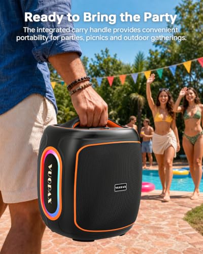 Portable Bluetooth Speaker Wireless,200W Peak Loud S - Image 7