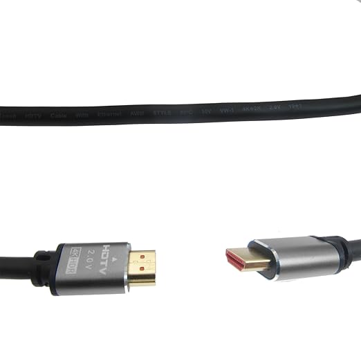 50 ft hdmi Cable,Long hdmi Cable 50ft 4K/60Hz Compatible 2K@120Hz/60HZ/30HZ 1080p 720P, 18Gbps high-Speed HDMI 2.0 Cables and HDR 3D ARC TV, PS3/4 one tvbox MXIII, M8, MXQ 4PCS