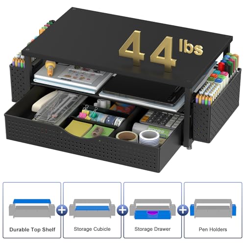 Spacrea Desk Organizer and Accessories, Computer Mon | Computer Access - Image 7