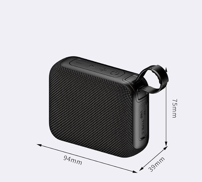 Outdoor Bluetooth Speaker, Portable Wireless Speaker with 10W Stereo Sound, IPX6 Waterproof, Bluetooth 5.3 for Stable Connection, TWS Pairing for 20W Loud Audio, Perfect for Camping, Beach, Party