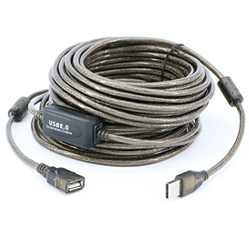 USB 2.0 A Male to A Female Extension Cable High Speed 480 Mbps (50 Feet(15m)) - Image 2