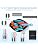 CODOGOY 12-in-1 Switch Sports Accessories Bundle for Switch 1/OLED - Complete Family Sports Kit with Storage Bag, Exclusive Bowling Grips & 2 Player Support for Nintendo Switch Sports Games,Switch 1/2 Compatible
