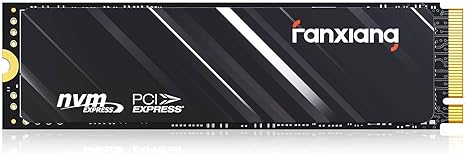 fanxiang 500GB NVMe SSD PCIe Gen4 M.2 SSD, Up to 4700 MB/s, Internal Gaming SSD for PS5, 3D NAND SLC Cache Solid State Drive Upgrade Storage for PC/Laptops S690Q