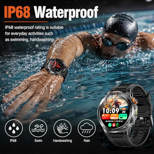 KPEP Smart Watch for Men (Answer/Make Call) - 1.53" | Smartwatches - Image 5
