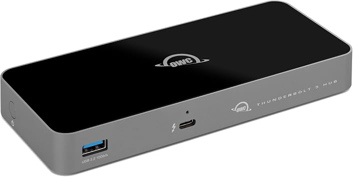 OWC Thunderbolt 5 Hub 5-Port Connectivity Solution