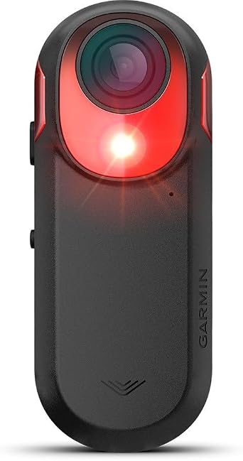 Garmin Varia RCT715, Rearview Radar w Camera & Tail Light, Built-in Camera
