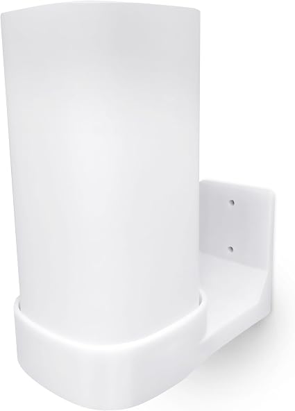 Screwless Wall Mount for Linksys Velop Pro 6E (AXE5400) WiFi Mesh Router, Easy to Install Holder, Adhesive & Screw Mounting Option, by Brainwavz