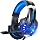 BENGOO G9000 Stereo Gaming Headset for PS4 PC Xbox One PS5 Controller, Noise Cancelling Over Ear Headphones with Mic, LED Light, 7.1 Surround Sound, Soft Memory Earmuffs for Nintendo Xbox Series X|S