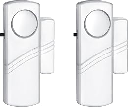 Security Door Window Alarm, 90DB Wireless Sensor Door Window Burglar Alarm