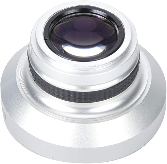 0.25X Super Fisheye Additional Lens for 37mm Caliber Camera Lenses,Suitable for Macro Close Up 12.5X Macro Lens