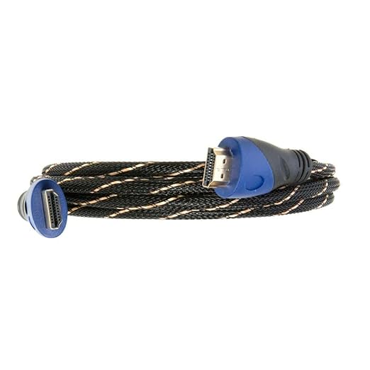 10FT HDMI Cable High-Speed 4K HDR 18Gbps Ethernet Audio Return Channel Gold-Plated 2.0 60Hz UHD ARC Universal Compatible with HDTV Projector, Gaming Console Laptop Home Theater (10FT, Multi-Colored)