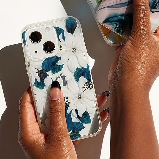 Sonix Case for iPhone 15, 14, 13 | Compatible with MagSafe | 10ft Drop Tested | Delilah Flower