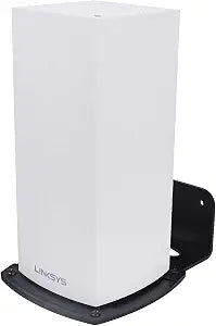 HOLACA Wall Mount Holder for Linksys Velop WiFi 6 Mesh Router MX5 Velop Ax MX4200, Bracket Hanger Stand Compatible with WiFi System for Whole Home Network(1 Pack)