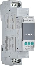 CNAODUN Cyclic Time Delay Relay Digital Display HYCRT8S-J1 AC/DC 24-240V Button Adjustment Cycle Time Relay DIN Rail Mount Type - Image 1