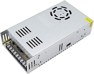 inShareplus 24V 16.5A 400W LED Power Supply, AC 100-240V to DC 24 Volt Regulated Switching Converter, Low Voltage Transformer for Strip Lights, Lighting Modules and 24V Devices - Image 1