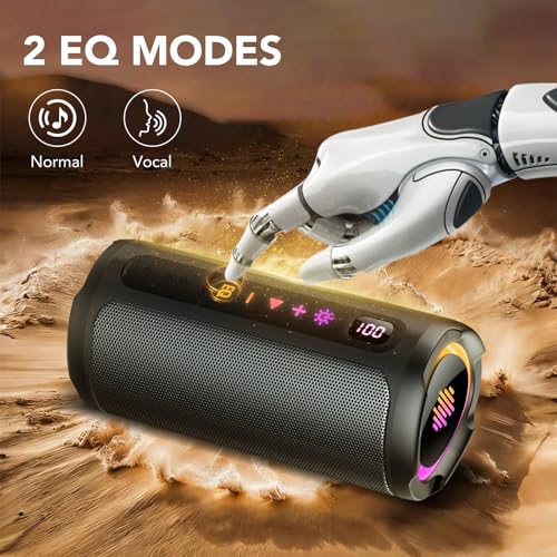 Portable Bluetooth Speaker with Battery Level Displa | Audio Accessori - Image 4