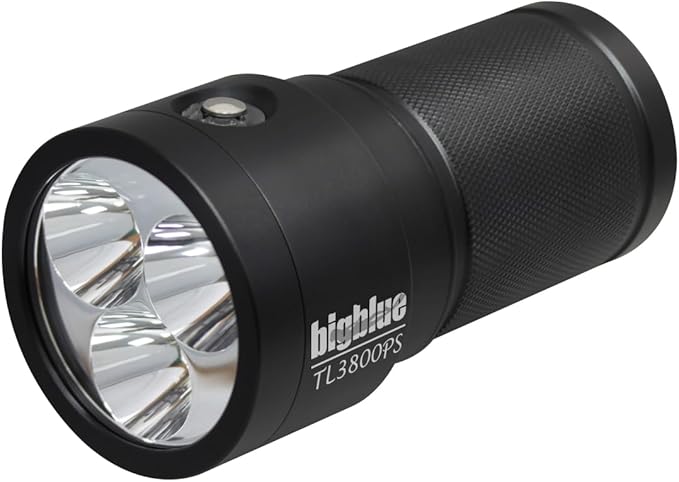 Bigblue TL 3800 Lumen Narrow Beam Technical Light w/Extended Battery - Black