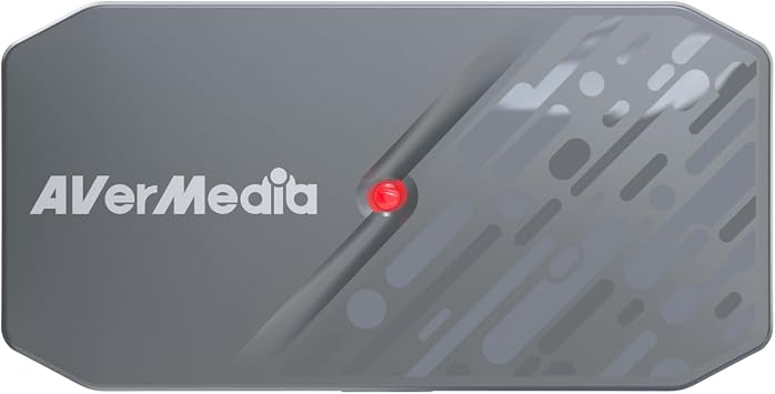 AVerMedia 4K60 HDMI Capture Card for DSLR, Camcorder, Action Camera, Low Latency for Live Streaming & Video Conferencing on OBS, Zoom, Twitch, Compatible with Win11, Mac, iPad - CamStream 4K BU113G2