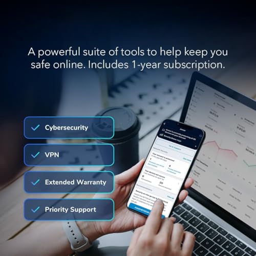 Nighthawk Tri-Band WiFi 7 Router (RS700S) - Security Features, BE19000 Wireless Speed (up to 19 Gbps) – 10 Gig Internet Port - Covers up to 3,500 sq. ft. – 1-Year Armor & Free Expert Help