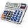 Desktop Calculator Extra Large 5-Inch LCD Display 12-Digit Big Number Accounting Calculator with Giant Response Button, Battery & Solar Powered, Perfect for Office Business Home Daily Use(OS-6815)