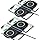 2 Pack Dual 15W Wireless Charger for Multiple Devices, 30W Fast Wireless Charging Pad/Mat for Apple iPhone, for AirPods, for Samsung Phone, for Google Pixel, and All Qi-Enabled Devices (Black-2Pack)