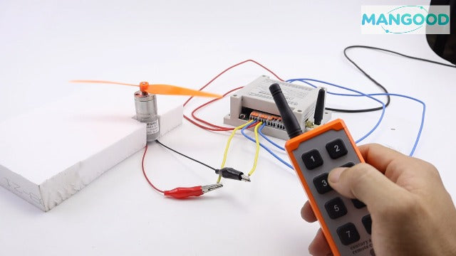 8CH Wireless Remote Control Switch, DC 12V-36V Quick Wire Connector