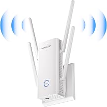 WAVLINK AX3000 WiFi Extender - Internet WiFi 6 Extender with 5 High-Gain Antennas & Beamforming, Dual Band Whole Home Coverage, One Gigabit Port, Repeater/AP/Router Mode - Image 1