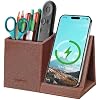 Pen Pencil Holder With Wireless Charger, Multifunctional Desk Organizer