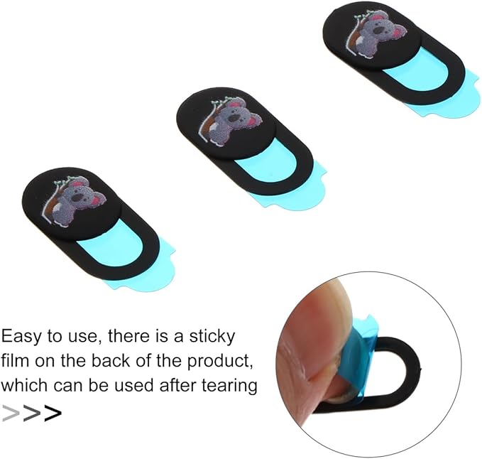 3 Pack Laptop Cover Slide Privacy Protection Webcam Covers for Computer Tablet Compact Wear-Resistant Privacy