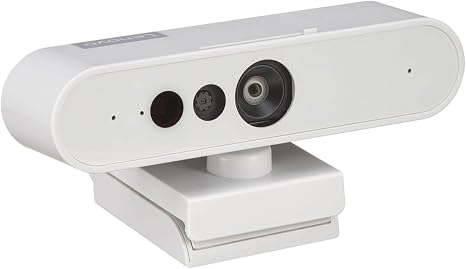 Lenovo HD 1080p Webcam (510 FHD) - Monitor Camera with 4X Digital Zoom, 95° Wide Angle, 360° Rotation Pan & Tilt - Desktop Cam with Dual Microphones & Windows Hello for Livestreaming & Conferences - Image 5