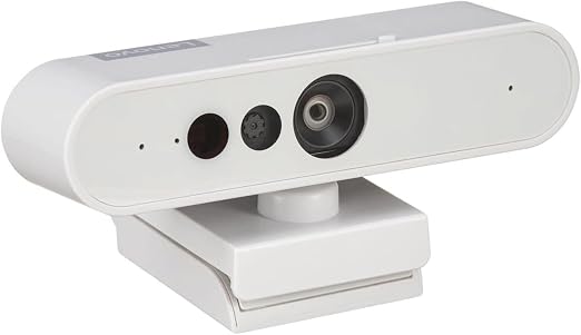 Lenovo HD 1080p Webcam (510 FHD) - Monitor Camera with 4X Digital Zoom, 95° Wide Angle, 360° Rotation Pan & Tilt - Desktop Cam with Dual Microphones & Windows Hello for Livestreaming & Conferences - Image 6