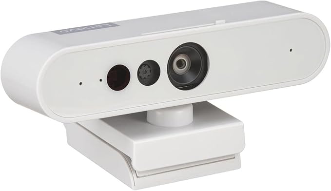 Lenovo HD 1080p Webcam (510 FHD) - Monitor Camera with 4X Digital Zoom, 95° Wide Angle, 360° Rotation Pan & Tilt - Desktop Cam with Dual Microphones & Windows Hello for Livestreaming & Conferences - Image 8