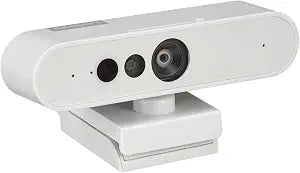 Lenovo HD 1080p Webcam (510 FHD) - Monitor Camera with 4X Digital Zoom, 95° Wide Angle, 360° Rotation Pan & Tilt - Desktop Cam with Dual Microphones & Windows Hello for Livestreaming & Conferences - Image 1