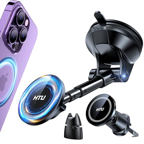 MagSafe Car Mount — Military-Grade Suction, Secure Grip - Image 2