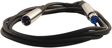 Your Cable Store 10 Foot XLR 3 Pin Male/Female Microphone Cable