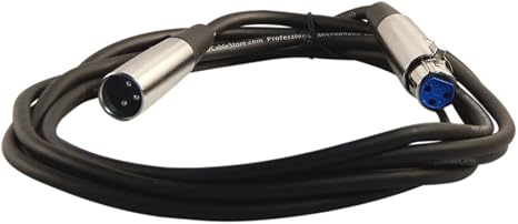 Your Cable Store 10 Foot XLR 3 Pin Male/Female Microphone Cable
